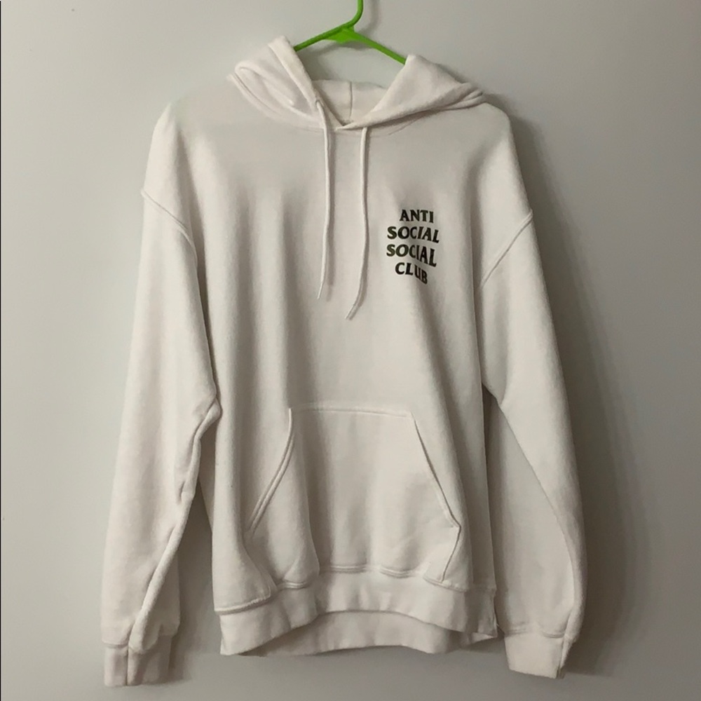 ASSC Anti Social Social Club Hoodie White